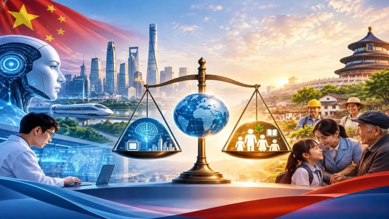 China's Artificial Intelligence Initiative: Balancing Progress and Social Justice