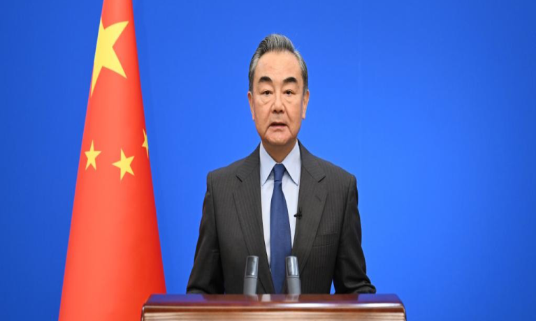 وتەی وانگ یی ئەندامی مەكتەبی سیاسی حزبی شیوعی چین‌و وەزیری دەرەوەی كۆماری چینی میللی، بە بۆنەی ڕۆژی نێودەوڵەتی دیالۆگ نێوان شارستانییەكان